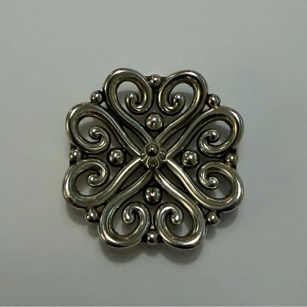 Brighton Alcazar Ring Holder Silver Tone Cute - Picture 3 of 8